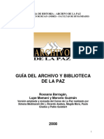 Guia Del Archivo Historico de La Paz 200
