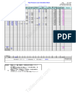 CAL A-2-Pipe Pressure Loss (Format)