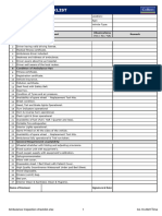 Ambulance Inspection Checklist