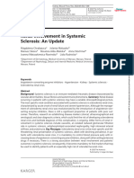 Renal Involvement in Systemic Sclerosis - An Update 2020