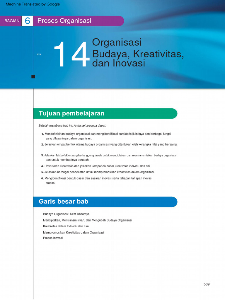 Organizational Culture Creativity And Innovation 1 Pdf