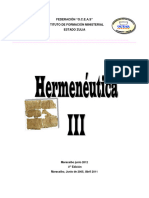 Hermeneutica Iii