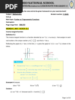 2020 G. C 4 Quarter M Lesson Note FOR Grade 11