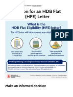 HDB - Application For An HDB Flat Eligibility (HFE) Letter