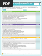 Child Development Observation Checklist | PDF | Child Development ...