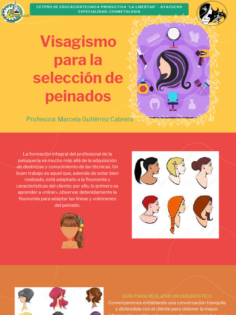 Peinado 04 VISAGISMO | PDF | Pelo