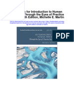 Test Bank For Introduction To Human Services Through The Eyes of Practice Settings 4th Edition Michelle e Martin