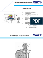 Chapter 1.0 Knowledge On Machine Specifications