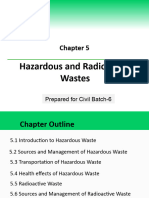 Chapter-5 Hazardous and Radio-Active Wastes