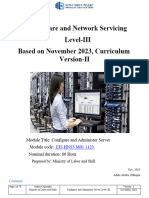 M02 - Configuring and Administering Server