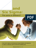 Lean Six Sigma