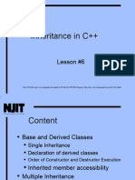 Inheritance in C++