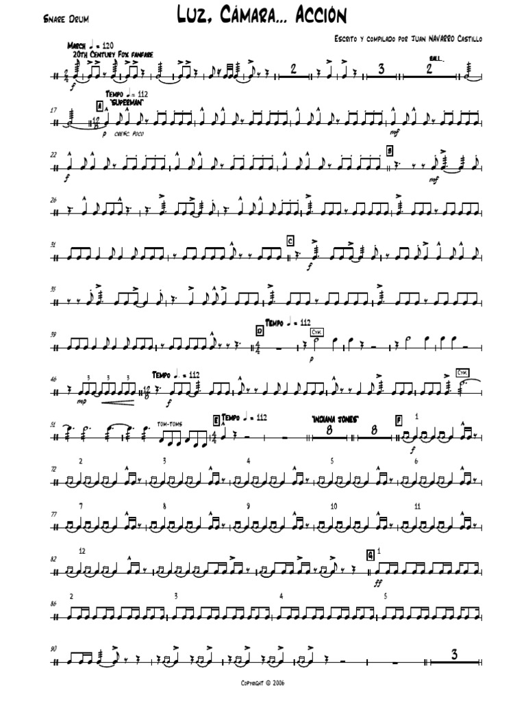 24 Snare Drum | PDF