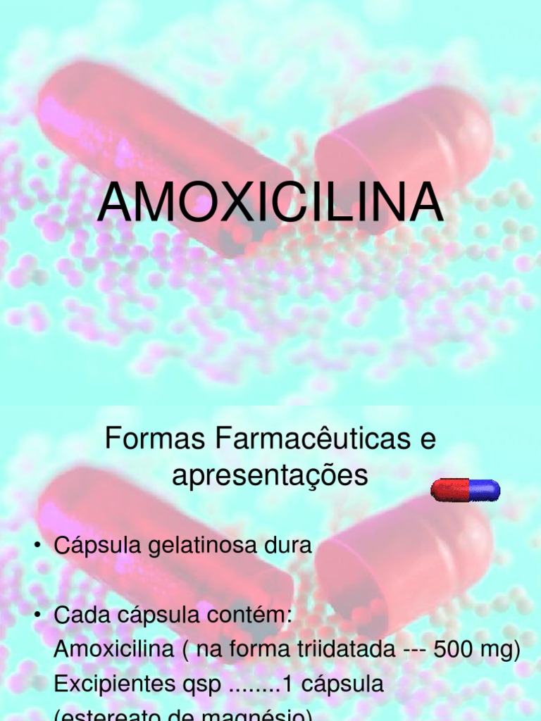 AMOXICILINA | PDF | RTT | Especialidades médicas