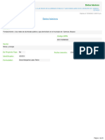 ProjectSummary Alumbrado Publico y Gas Domiciliario