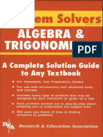 Algebra & Trigonometry Problem Solver ( PDFDrive )