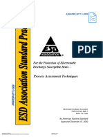 ANSI ESD SP17.1 2020 Process Assessment Techniques 过程评估技术