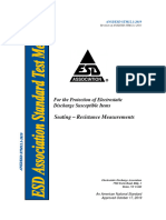 ANSI ESD STM12.1-2019 静电放电敏感物品防护试验方法.座椅.电阻测量Seating - Resistance Measurements