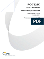 IPC-7525C：2021 Stencil Design Guidelines 模板设计指导 (钢网开孔标准) 英文