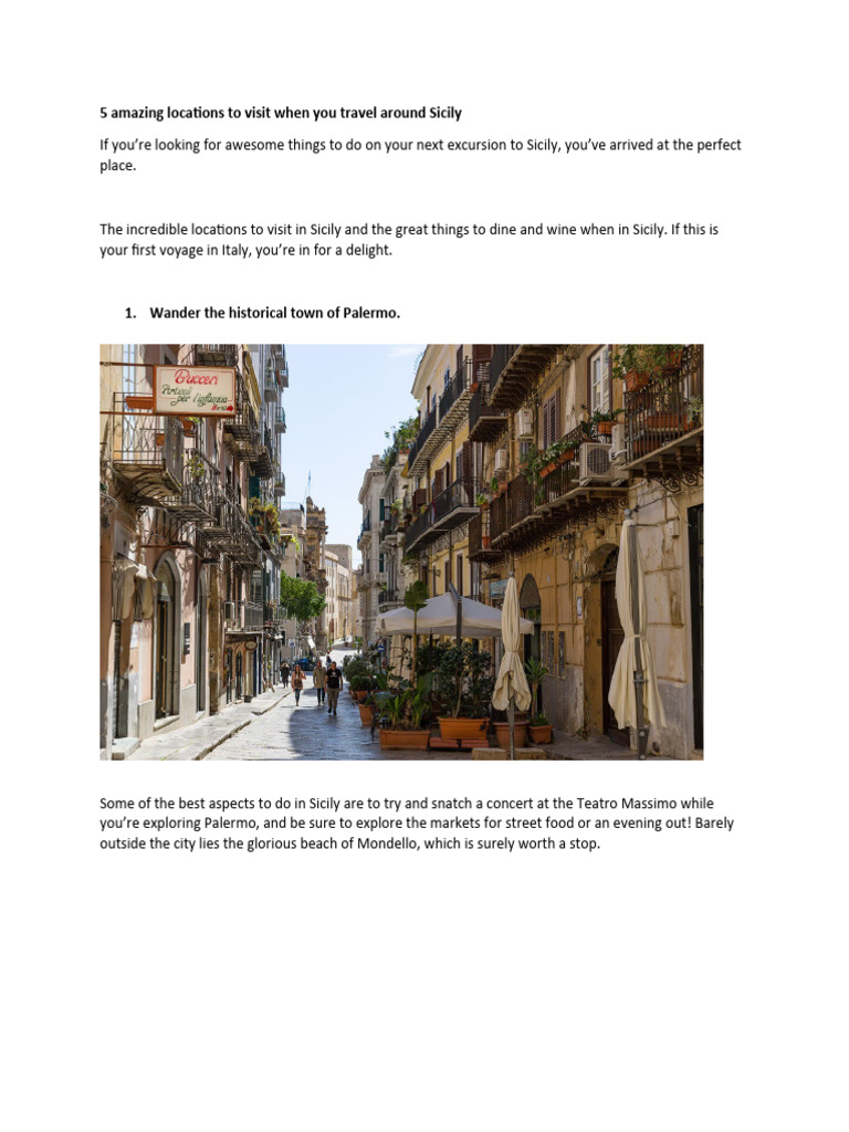 Sicily Is In Italy—A Southern Gem Bridging History, Culture, and Geography