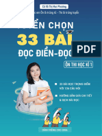 Cô Vũ Mai Phương Sách Tuyển chọn 33 bài Đọc điền Đọc hiểu ôn thi cuối học kì 1