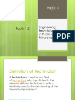 W4 T1.3 Engineering Technician Roles