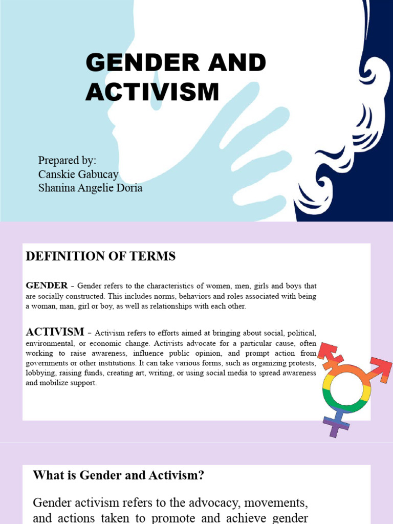Gender and Activism | PDF