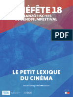 Cinefete18 Petit Lexique