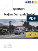 Laporan Kegiatan Kajian Dampak Sosial Preservasi Jalan Ruas Sulabar Dan Sumut