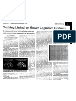 Walking and Cognition