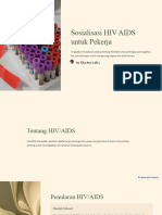 Sosialisasi HIV AIDS Untuk Pekerja