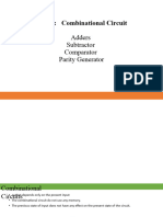 Adder Sub Comparatoy Parity