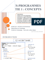 0012- Sous-programmes (Partie 1 - Concepts)