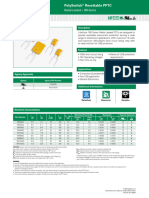 Littelfuse PTC 16R Datasheet PDF