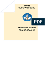 Form Supervisi SMP 2023