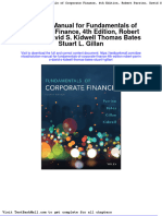 Solution Manual for Fundamentals of Corporate Finance 4th Edition Robert Parrino David s Kidwell Thomas Bates Stuart l Gillan