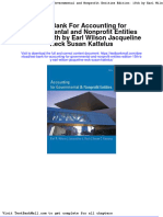 Test Bank For Accounting For Governmental and Nonprofit Entities Edition 15th by Earl Wilson Jacqueline Reck Susan Kattelus