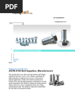 Torque Chart For ASTM A193 Grade B7 Studs | PDF | Nut (Hardware) | Screw