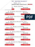 EVS V Worksheet