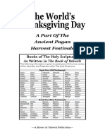 Booklet - The World S Thanksgiving Day