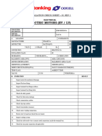 Form # 1 - ICS 1 Electric Motor (HV LV)