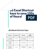 55 Excel Shortcuts Keys 1697718900