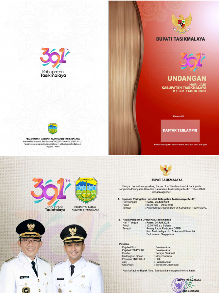 Daftar Acara Menarik di Tasikmalaya 26-27 Juli 2025, Rayakan Hari Jadi ke-393 Kabupaten Tasikmalaya