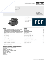 Ficha Tecnica Bomba de Pistones Axiales Caudal Variable Circuito Abierto A4VSO Bosch Rexroth