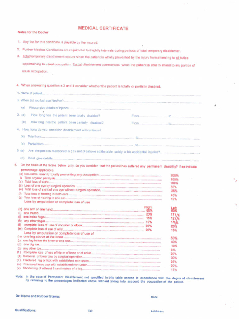 WHAT IS A MEDICAL CERTIFICATION FORM PDF visual data 3