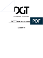 DGT Centaur Manual. Español