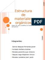 Estructura de Los Materiales Organicos