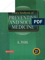 Parks Preventive Social Medicine 23rd Ed