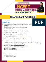 Chapter 1 RELATIONS AND FUNCTIONS