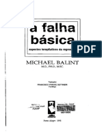 Michael Balint - A Falha Basica